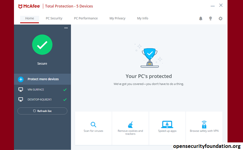 Review McAfee Total Protection